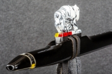 Nigerian Ebony Native American Flute, Minor, High C-5, #P39H